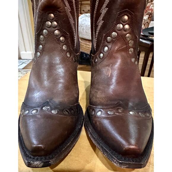 NWT 💠 Dan Post “Sadie” Snip Toe Western Boot 4201
Inside Zipper & V-Back Sz 7.5 - Picture 13 of 16
